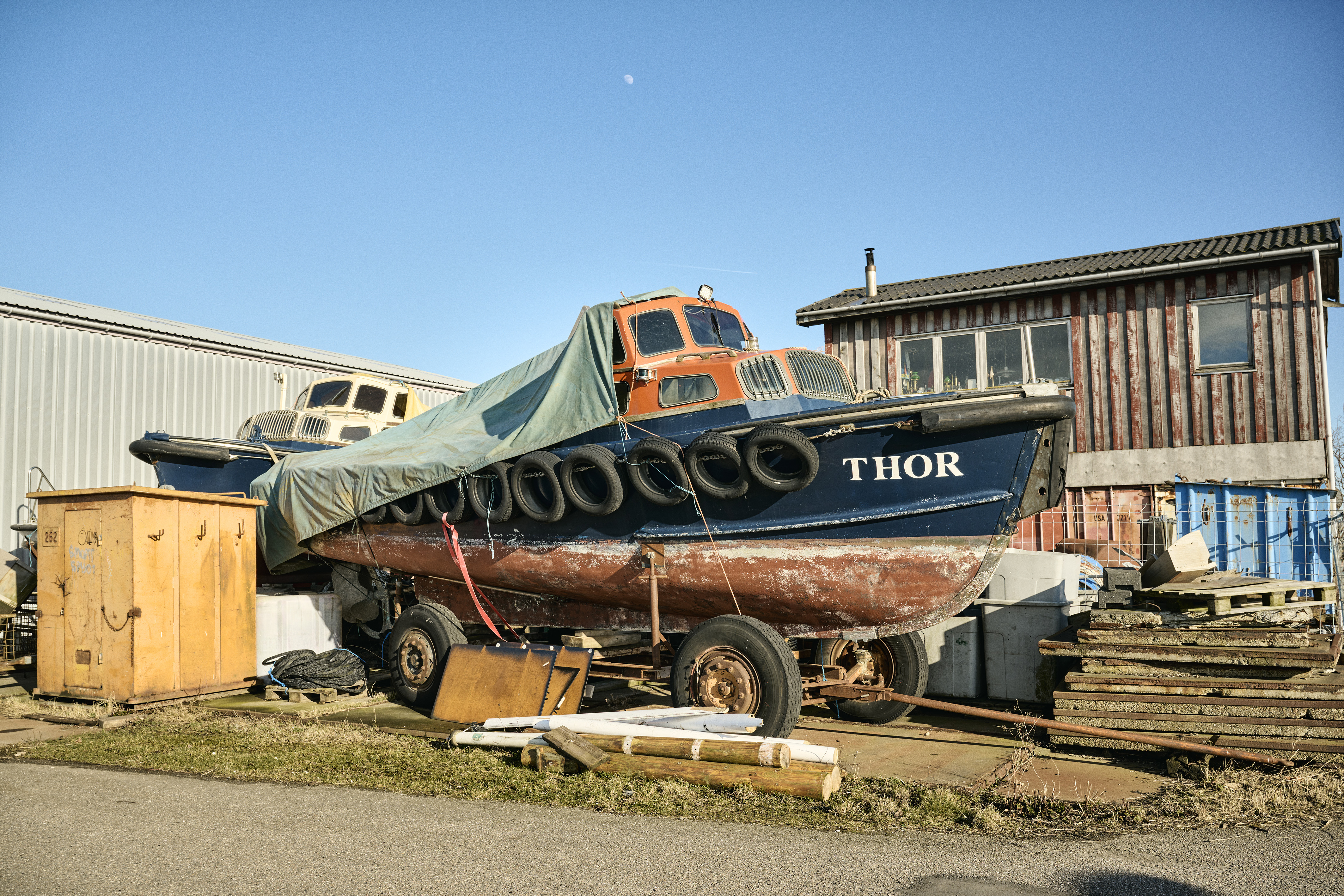 Thor, 9-meters. Fiskerihavnen, September 2023
